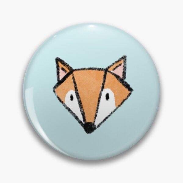 Item preview, Simple Geometric Fox Face Drawing Mini designed and sold by mini-stickers.