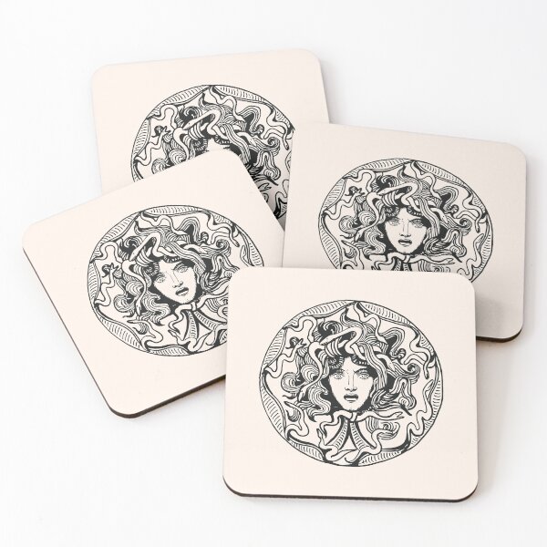 Item preview, Medusa Vintage Illustration designed and sold by TheaDesign.