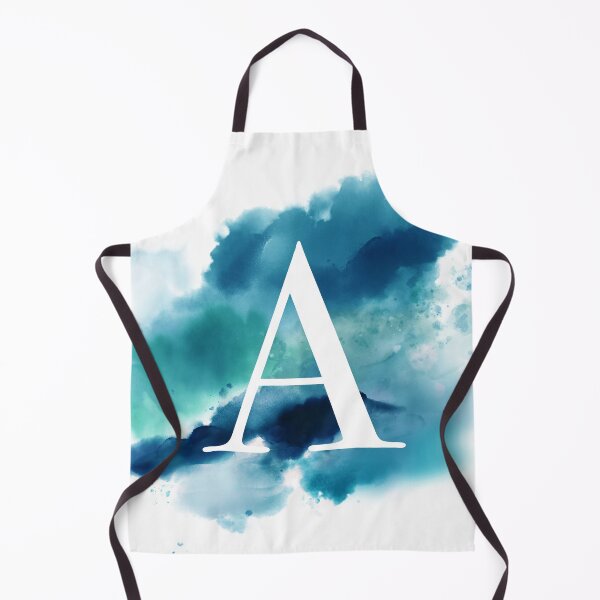 Item preview, Blue Watercolour Monogram A Letter designed and sold by RossWilson12.