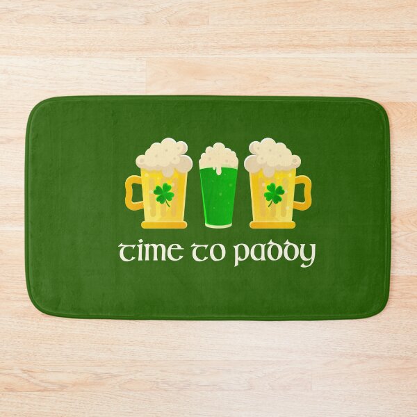 Item preview, St. Patricks Day Time to Paddy Party Drink Green Beer Drunk Irish Funny Pun designed and sold by gkao.