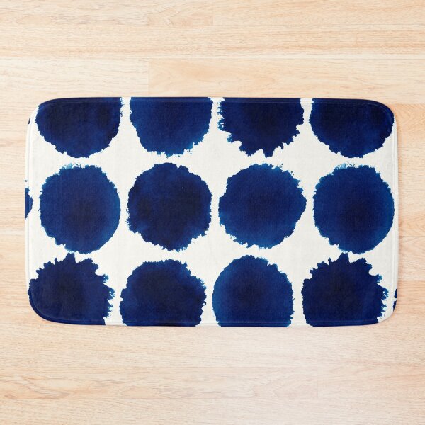 Item preview, Watercolor Spots (blue) designed and sold by JennieCarolina.