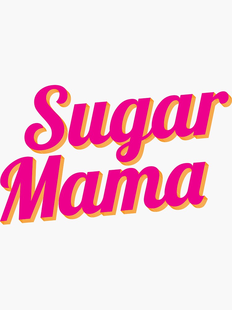 "Sugar Mama" Sticker for Sale by SarahEmilyArt Redbubble