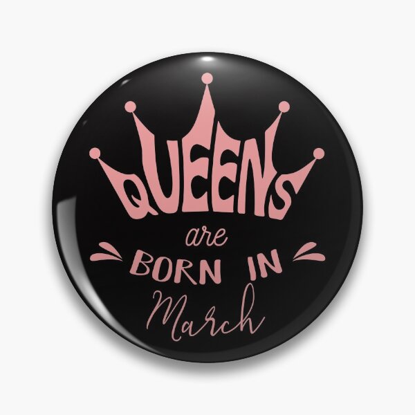 Item preview, Queens Are Born In March designed and sold by sasigifts.