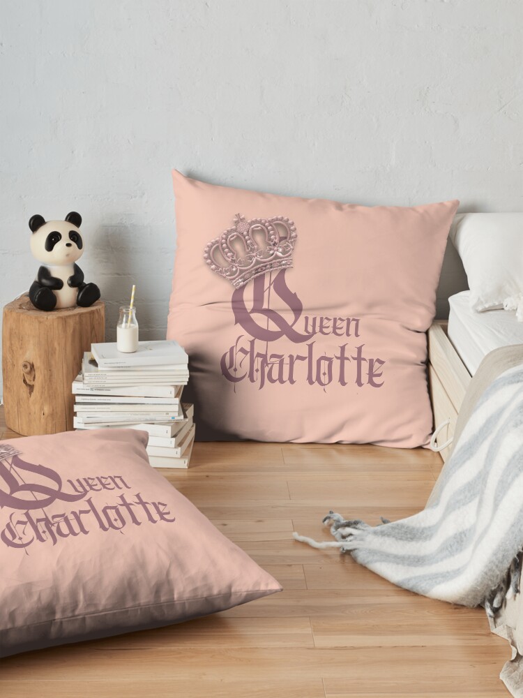 Alternate view of Bridgerton's Queen Charlotte Design Bridgerton Floor Pillow