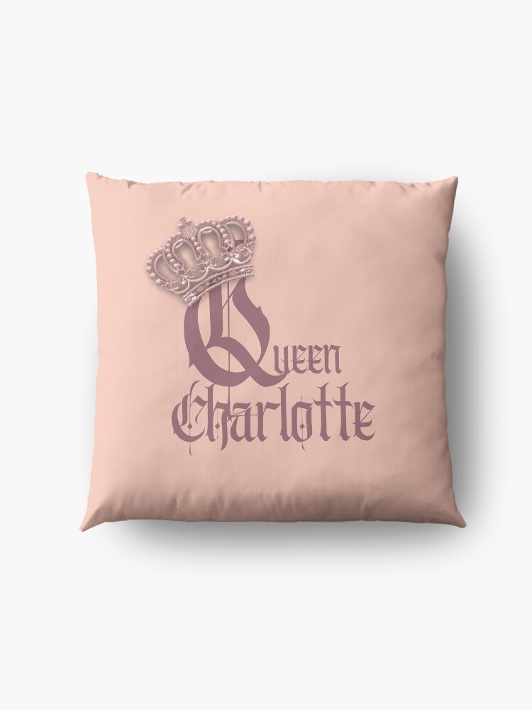 Alternate view of Bridgerton's Queen Charlotte Design Bridgerton Floor Pillow
