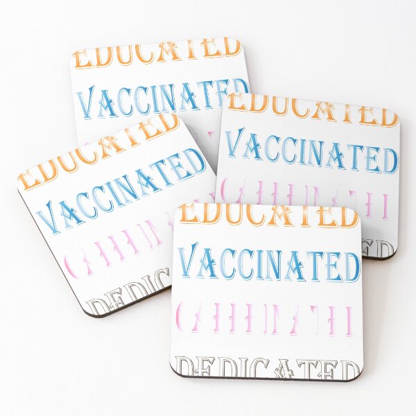 Item preview, Educated Vaccinated Caffeinated Dedicated Trendy designed and sold by baaziz.