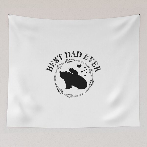 Item preview, Best Dad Ever Papa Bear Essential Sticker designed and sold by Love2MakeArt.