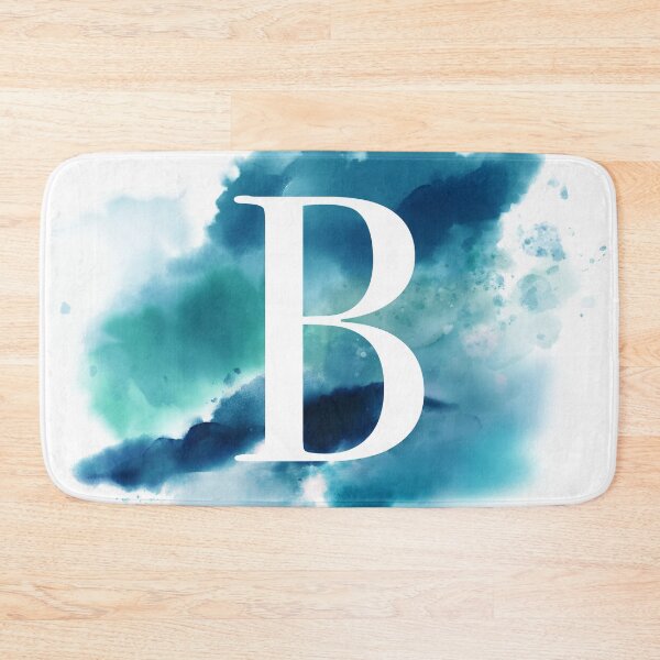 Item preview, Blue Watercolour Monogram B Letter designed and sold by RossWilson12.