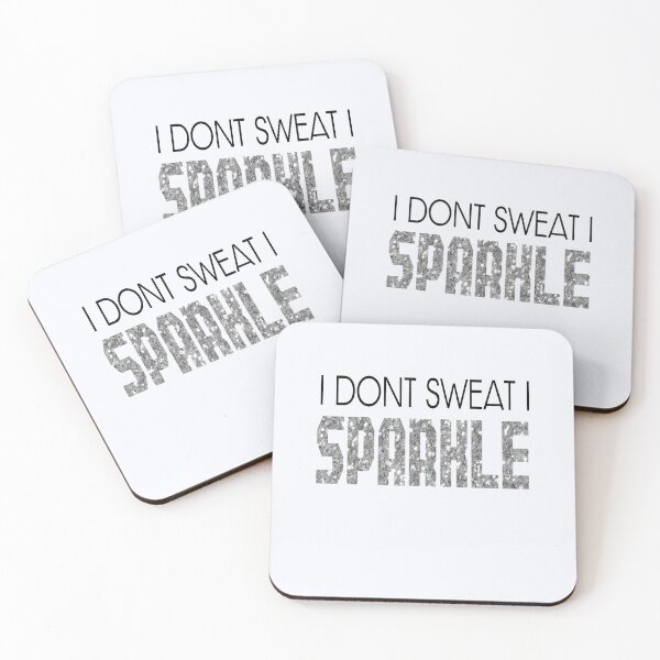Item preview,  I Don't Sweat I Sparkle Men’s | Funny Workout | Gym Workout | Training  | Fitness designed and sold by niceb00y.