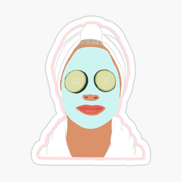Esthetic Relaxation (blonde) Sticker