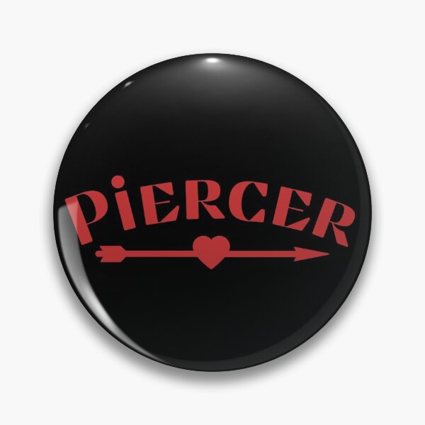 Item preview, Piercer Arrow Heart Piercing Professional Red Solid designed and sold by MixedBagMerch.