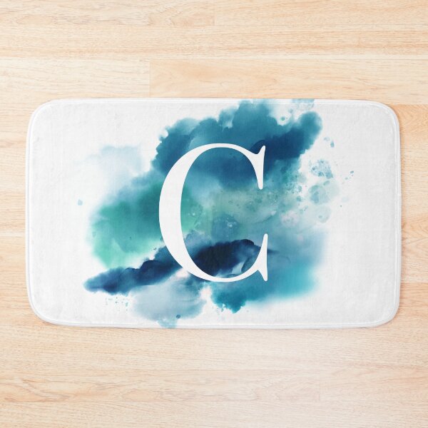 Item preview, Blue Watercolour Monogram C Letter designed and sold by RossWilson12.