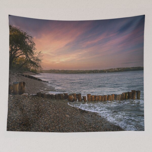 Item preview, Bembridge Beach Sunset designed and sold by manateevoyager.