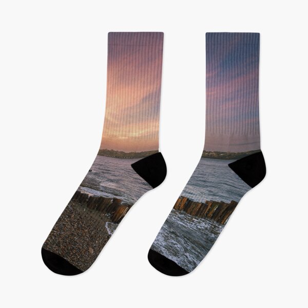 Item preview, Bembridge Beach Sunset designed and sold by manateevoyager.
