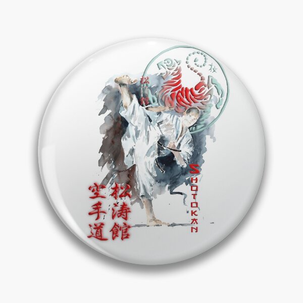 Item preview, Shotokan Karate High Kick - Martial Arts Design designed and sold by Zanshin-Art.