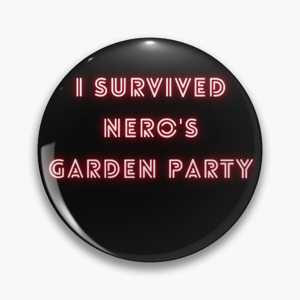 Item preview, I survived Nero's garden party - neon designed and sold by The-Roman-Lady.
