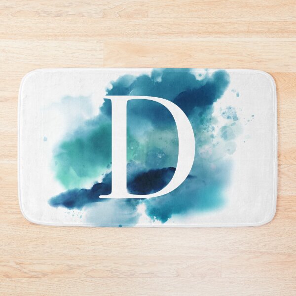 Item preview, Blue Watercolour Monogram D Letter designed and sold by RossWilson12.