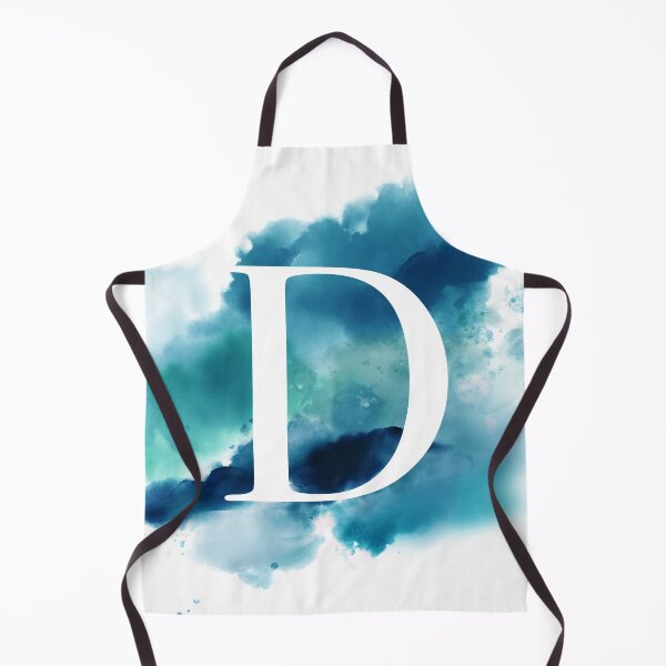 Item preview, Blue Watercolour Monogram D Letter designed and sold by RossWilson12.