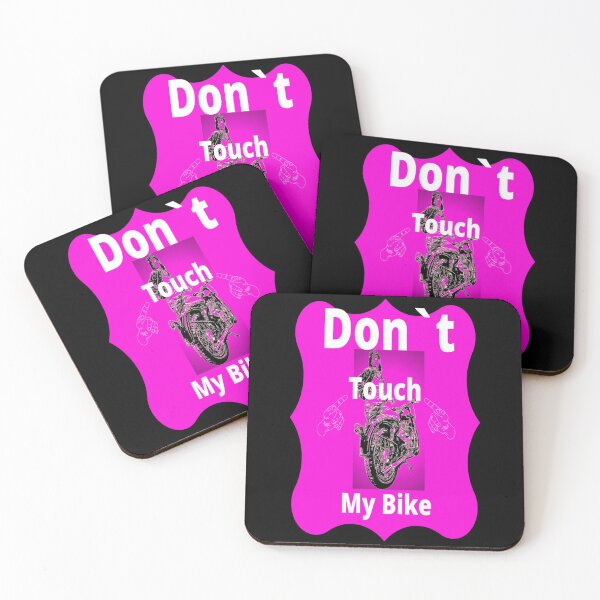 Item preview, Warning Don't Touch My Bike Motorbike  designed and sold by Ettevehs.