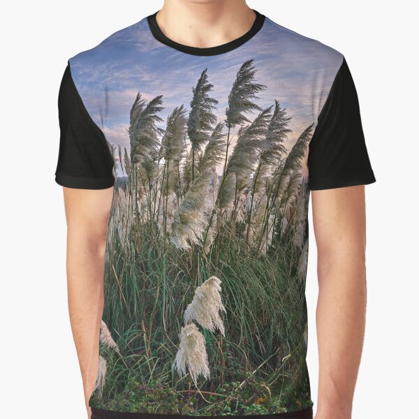 Item preview, Sunset At The Pampas Grass designed and sold by manateevoyager.