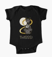 Hocus Pocus Cat Spell - Just. Like. This! One Piece - Short Sleeve