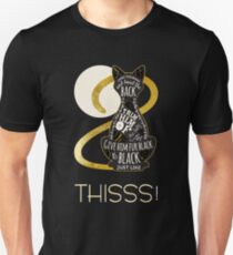 Hocus Pocus Cat Spell - Just. Like. This! Unisex T-Shirt