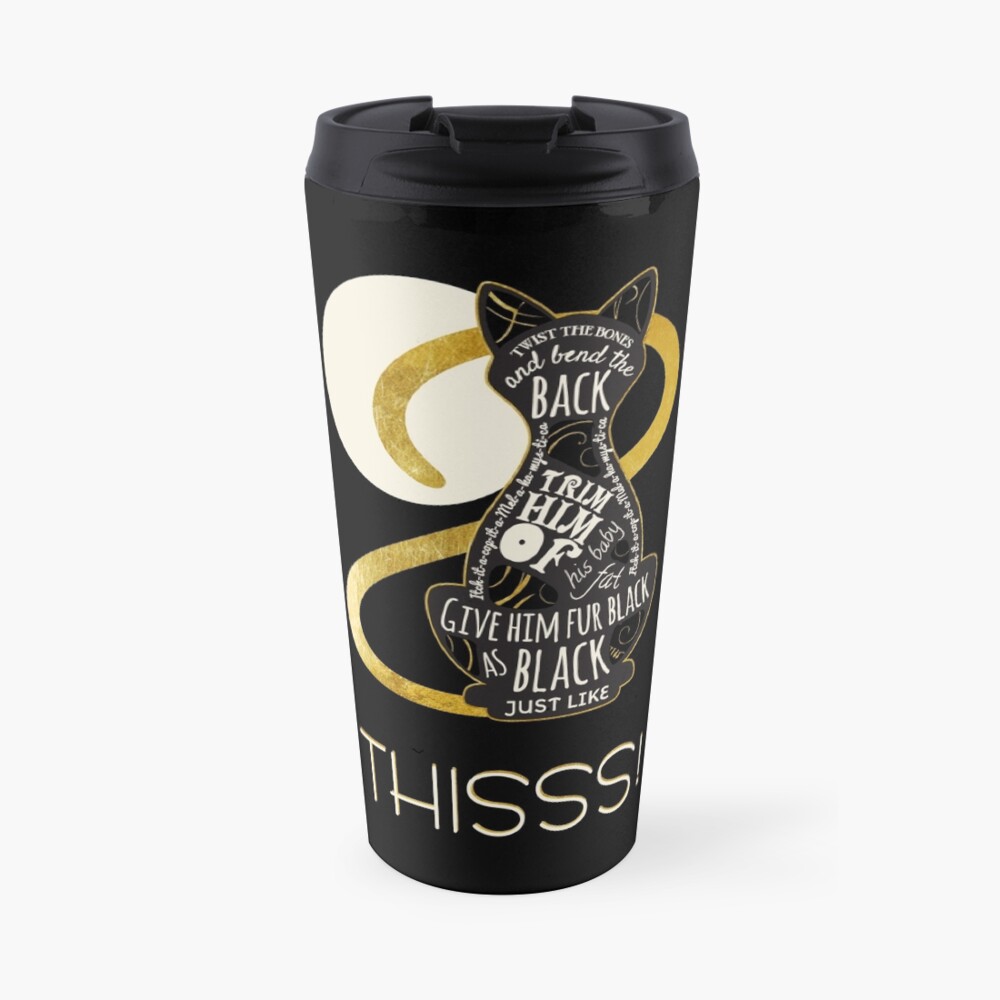 Hocus Pocus Cat Spell - Just. Like. This! Travel Mug
