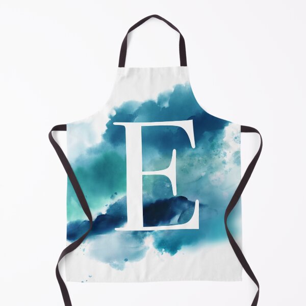 Item preview, Blue Watercolour Monogram E Letter designed and sold by RossWilson12.