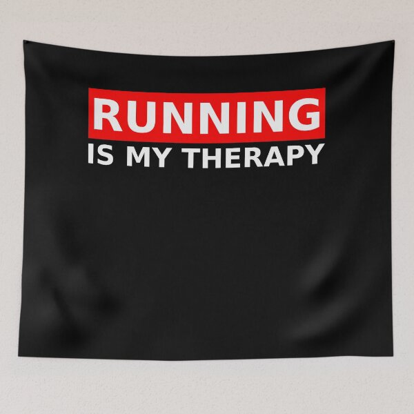 Item preview, Running is my therapy designed and sold by shaune23.