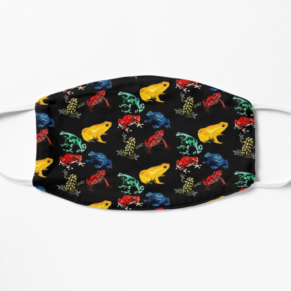 P is for Poison Dart Frog Flat Mask
