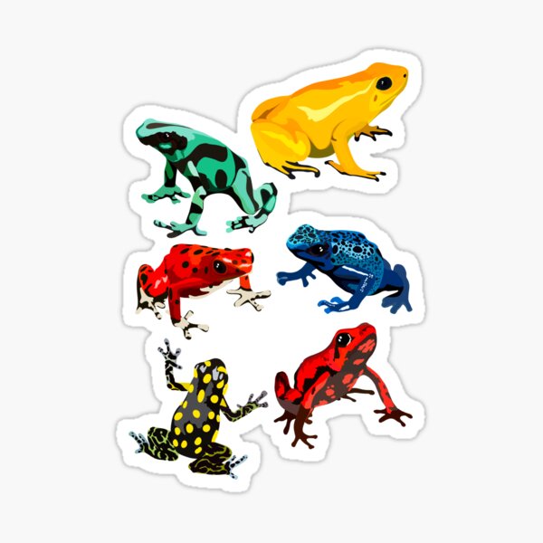 Item preview, P is for Poison Dart Frog designed and sold by thezoogirl.