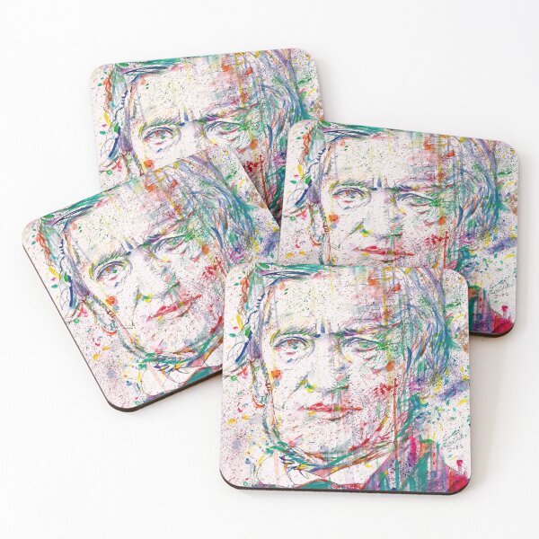 Item preview, RICHARD WAGNER - watercolor portrait .5 designed and sold by lautir.
