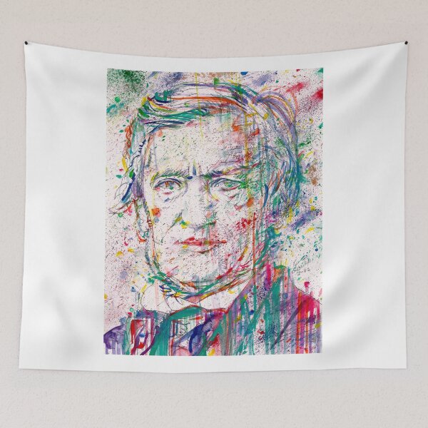 Item preview, RICHARD WAGNER - watercolor portrait .5 designed and sold by lautir.
