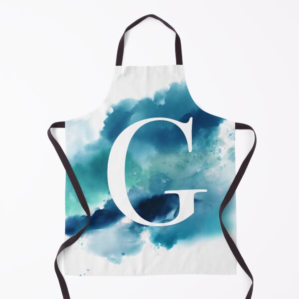 Item preview, Blue Watercolour Monogram G Letter designed and sold by RossWilson12.