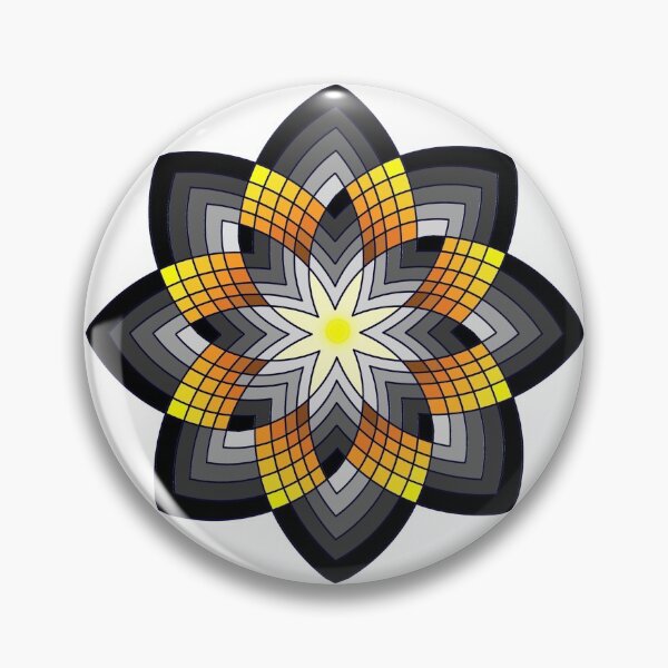Item preview, Hridaya Kamalam, Heart Lotus, B/W & Y designed and sold by iamAjitDeshmukh.