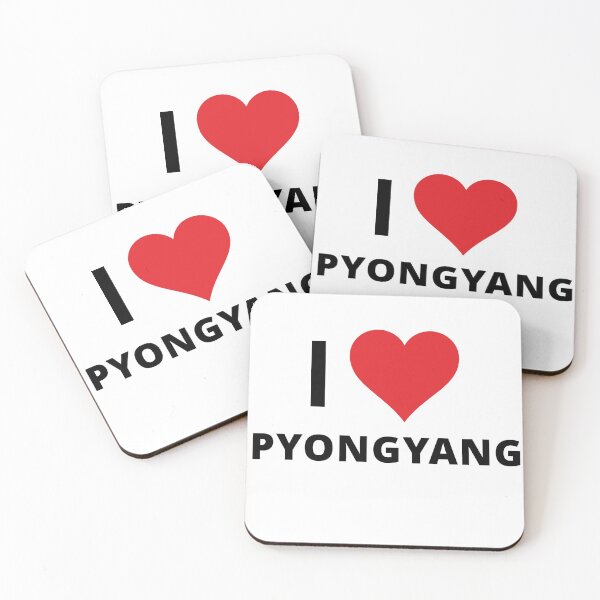 Item preview, I Love Pyongyang (light) designed and sold by mugify.