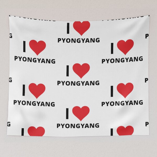 Item preview, I Love Pyongyang (light) designed and sold by mugify.