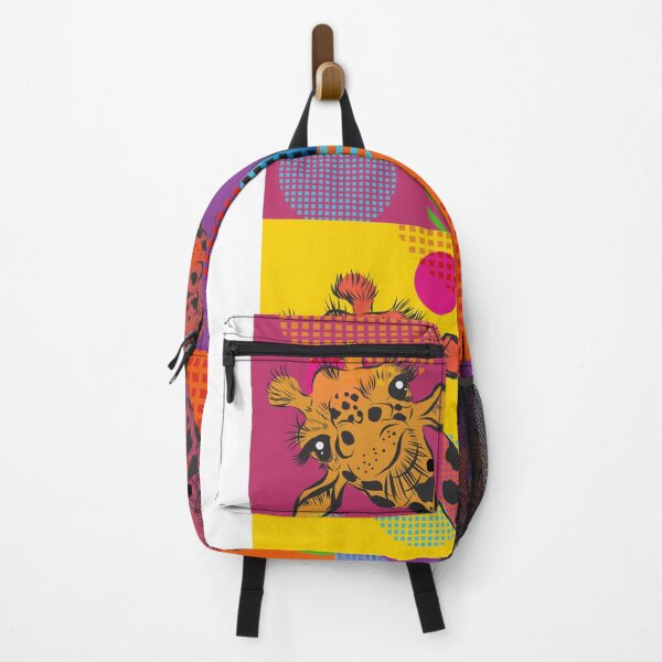 Aperçu de l'œuvre POP ART GIRAFE PAR SAL_ART créée et vendue par Sal-Artdesigns.