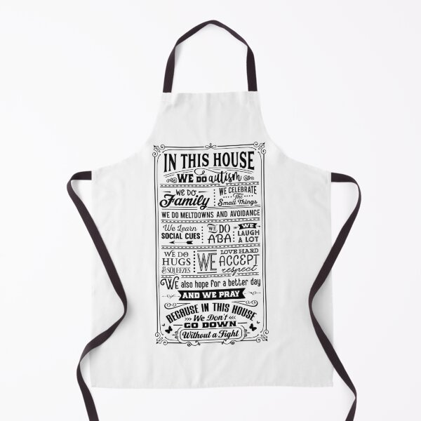 Item preview, In This House - we do Autism designed and sold by thepetcellar.