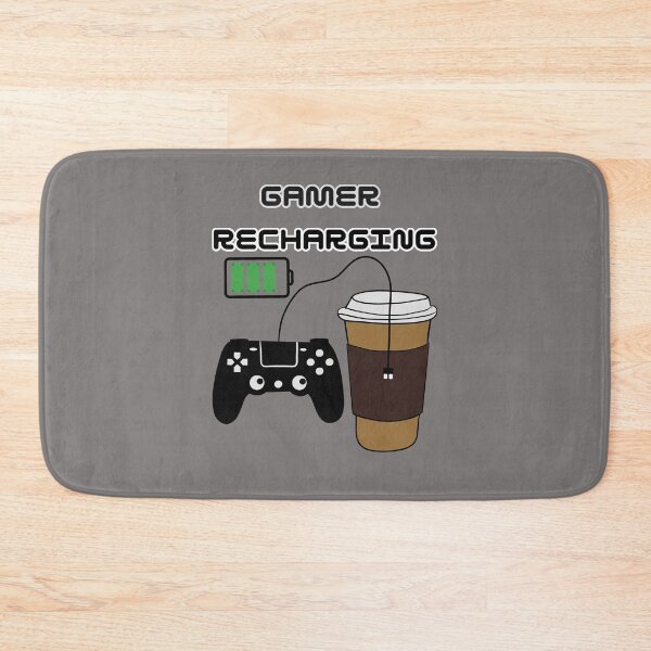 Item preview, Gamer recharging on coffee designed and sold by ArtisanAaron.