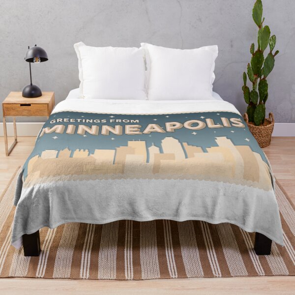 Item preview, Greetings From Minneapolis Minnesota Retro Night designed and sold by sydneyurban.