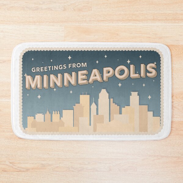 Item preview, Greetings From Minneapolis Minnesota Retro Night designed and sold by sydneyurban.
