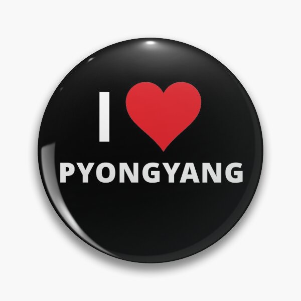 Item preview, I Love Pyongyang (dark) designed and sold by mugify.