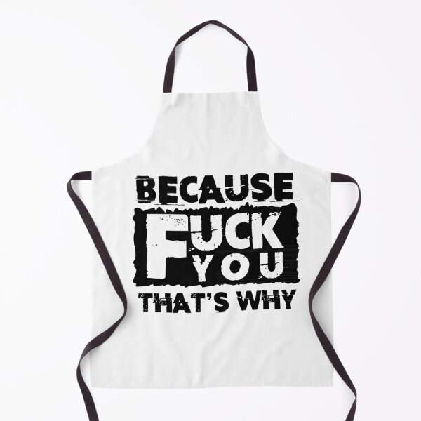 Item preview, Because-Fuck-You That's Why Funny Mature Rude Insult Ladies T Shirt For Women designed and sold by boxofstories.