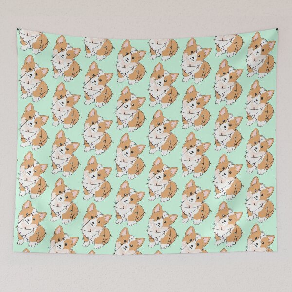 Item preview, Festive Corgi  designed and sold by jenartfart.