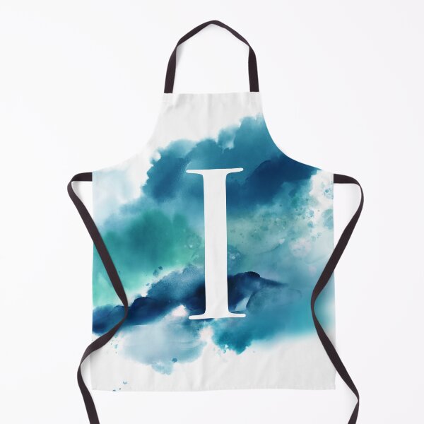 Item preview, Blue Watercolour Monogram I Letter designed and sold by RossWilson12.