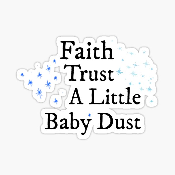 Item preview, Baby dust fertility shirt designed and sold by yarkamir.