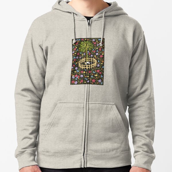 catcrumb in captivity Zipped Hoodie