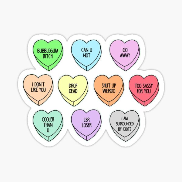 candy hearts, rejected valentines day candy hearts, rejected candy ...