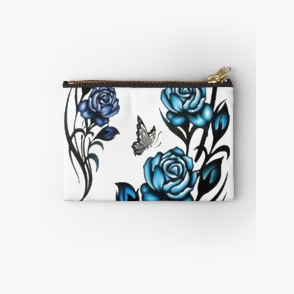 Item preview, Flower Art Tattoo in blue designed and sold by kamikrison.